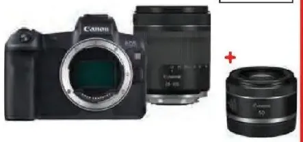 Canon هيكل كاميرا EOS RP + عدسة 24-105 IS STM + عدسة RF50MM F 1.8 STM