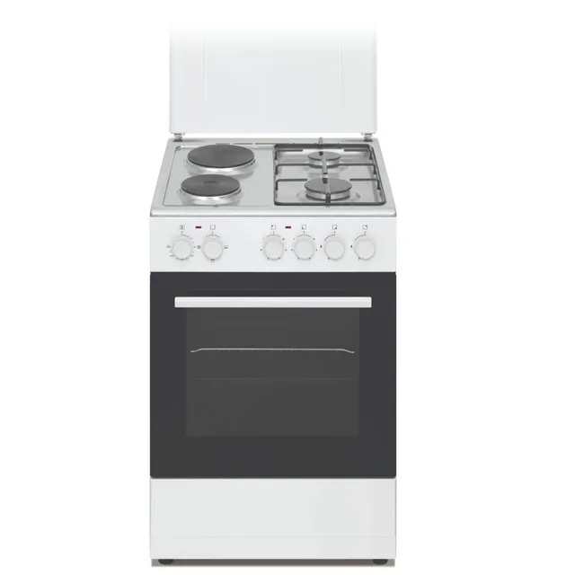 Nobel Lid Gas Cooking Range NGC5200 Silver