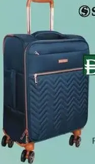 Semoga 4 Wheel Polyester Trolley