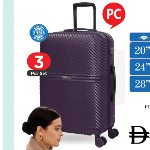 Para John PC 4Wheel Hard Trolley
