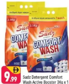 Sudz Detergent Comfort Wash Active Booster