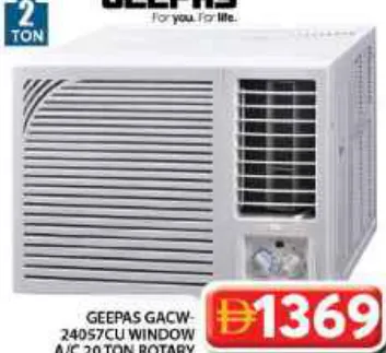 Geepas Window A/C Rotary GACW-24057CU