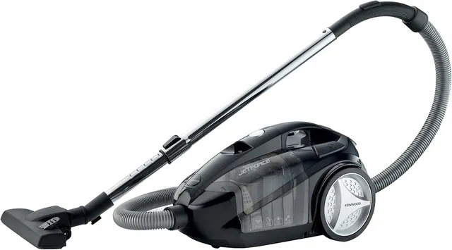 Kenwood JetForce VBP60 Bagless Vacuum Cleaner, 2200W, Capacity, Multi Cyclonic, HEPA Filter, Black, VBP60.000.BK