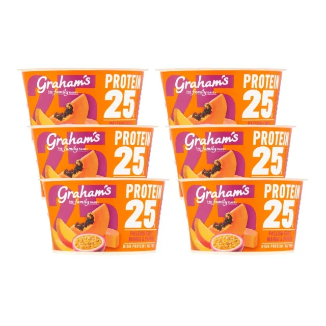 Grahams Family Dairy Protein Yoghurt Mango, Passionfruit & Papaya