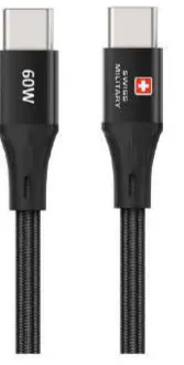 Swiss Military USB-C to USB-C Heavy Duty Cable 60W