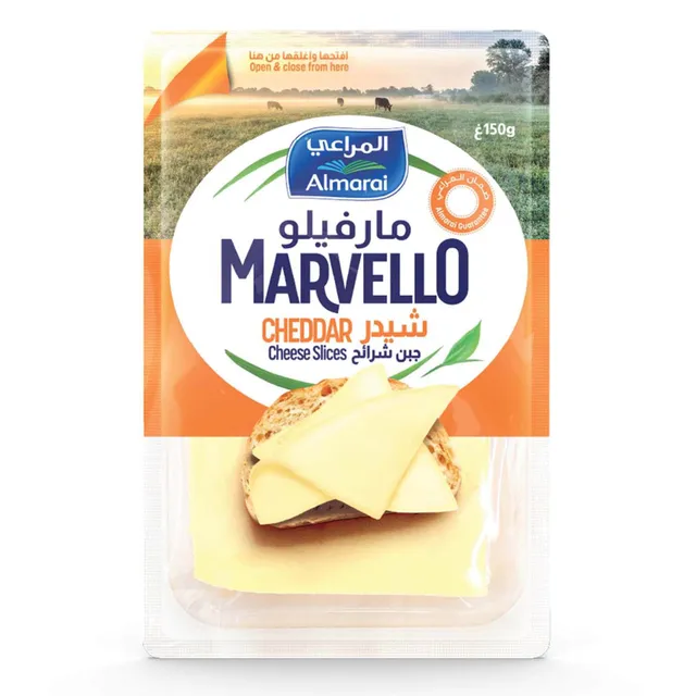 Almarai Marvello Cheddar Cheese Slices