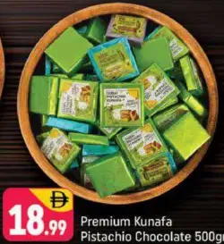 Premium Kunafa Pistachio Chocolate