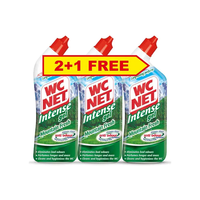 W.C Net Intense Gel Mountain Fresh Toilet Cleaner