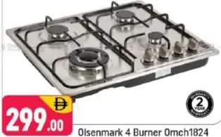 Olsenmark 4 Burner OMCH1824