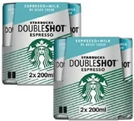 Starbucks قهوة دبل شوت ستاربكس