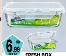 Fresh Box Glass Container
