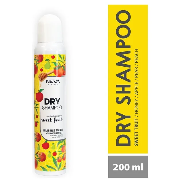 Neva Styling Dry Shampoo Invisible Touch Volumizing Effect Sweet Fruit Honey, Apple, Pear & Peach