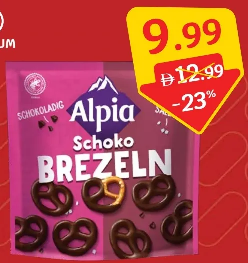 Alpia Pretzels Salted Dark Chocolate