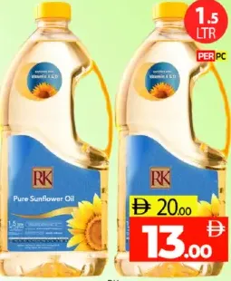 RK Pure Sunflower Oil