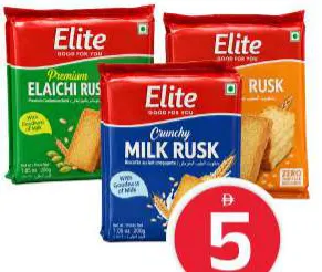 Elite Rusk Sooji/Original/Milk
