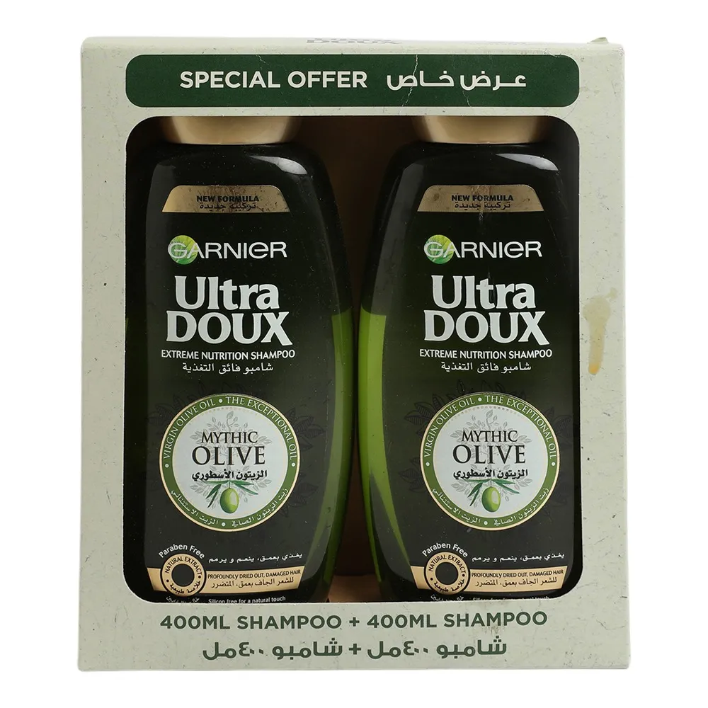 Garnier Ultra Doux شامبو بالزيتون Mythic Olive