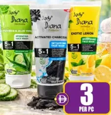 Lady Diana Face Wash Assorted