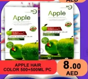 Apple Hair Color