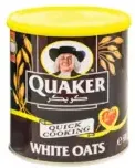 Quaker Quick Cooking Oats Tin