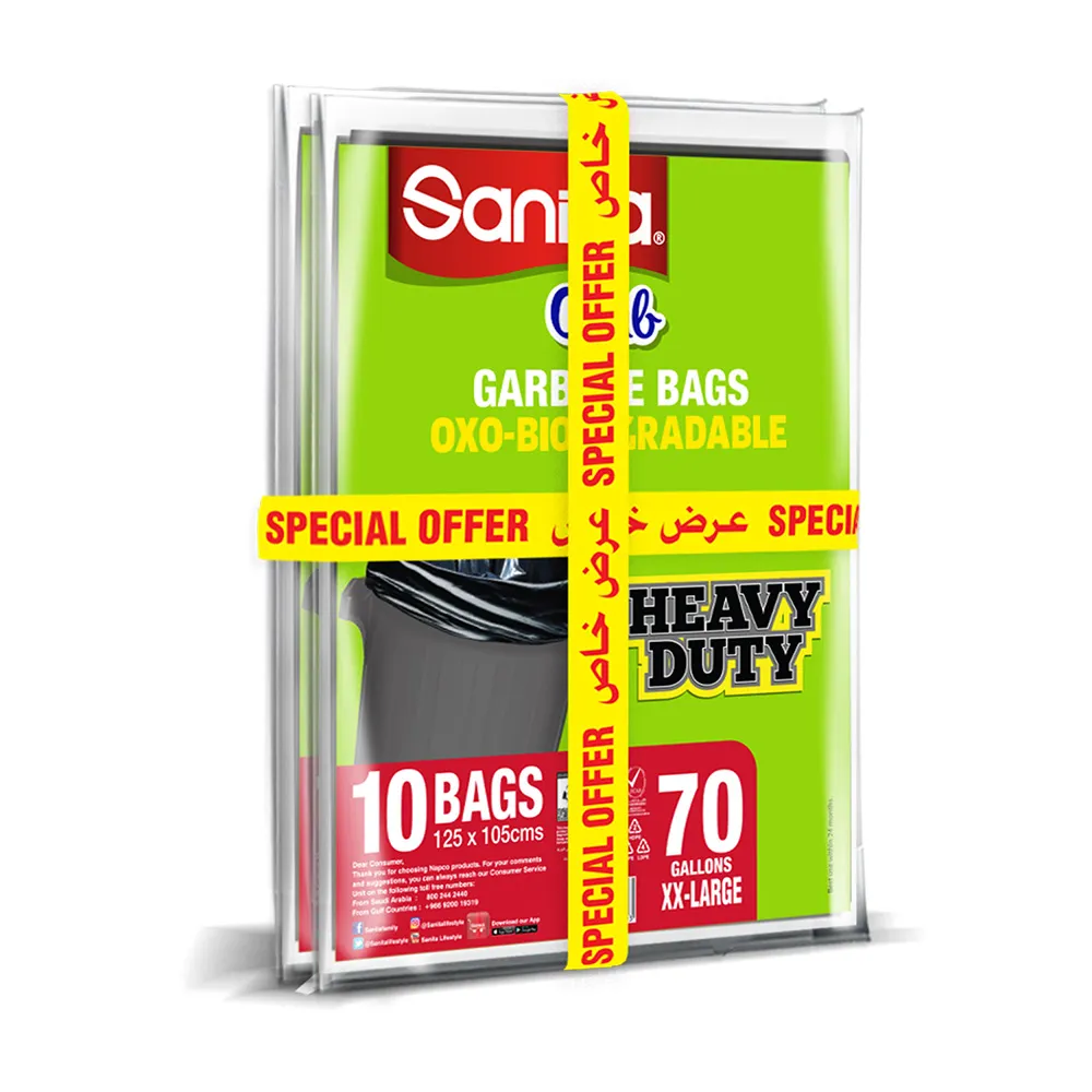 Sanita أكياس قمامة بايو 70Gal - 2 x 10's
