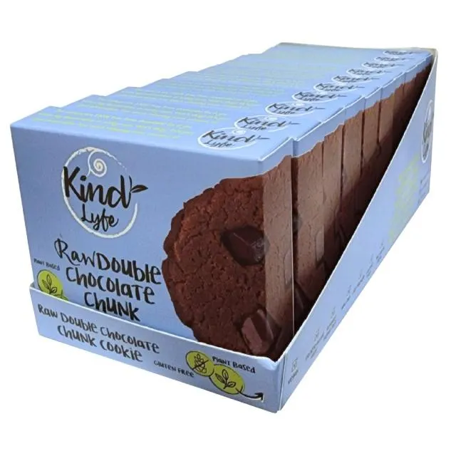 Kind Lyfe Raw Double Chocolate Cookies 10 Cookies