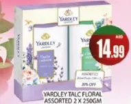 Yardley Talc Floral Assorted