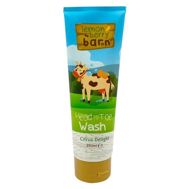 Carrefour Lemon Berry Barn Head To Toe Wash, Citrus Delight