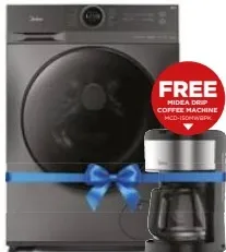 Midea Smart Front Load Washer Dryer MF200D120WBT-GCC
