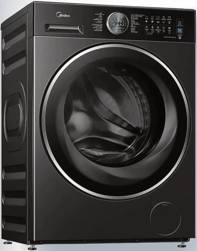 Midea Front Load Washer & Dryer MF210D130WBT-AE, Titanium Colour