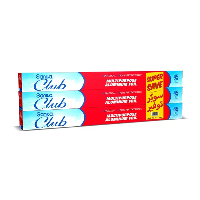 Sanita Aluminium Foil - 3 x 45cm x 6mt