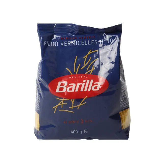 Barilla Number 30 Vermicelli Cello Pack