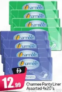 Charmee Panty Liner Assorted
