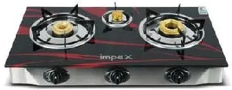 Impex 3 Burner Lpg Gas Stove