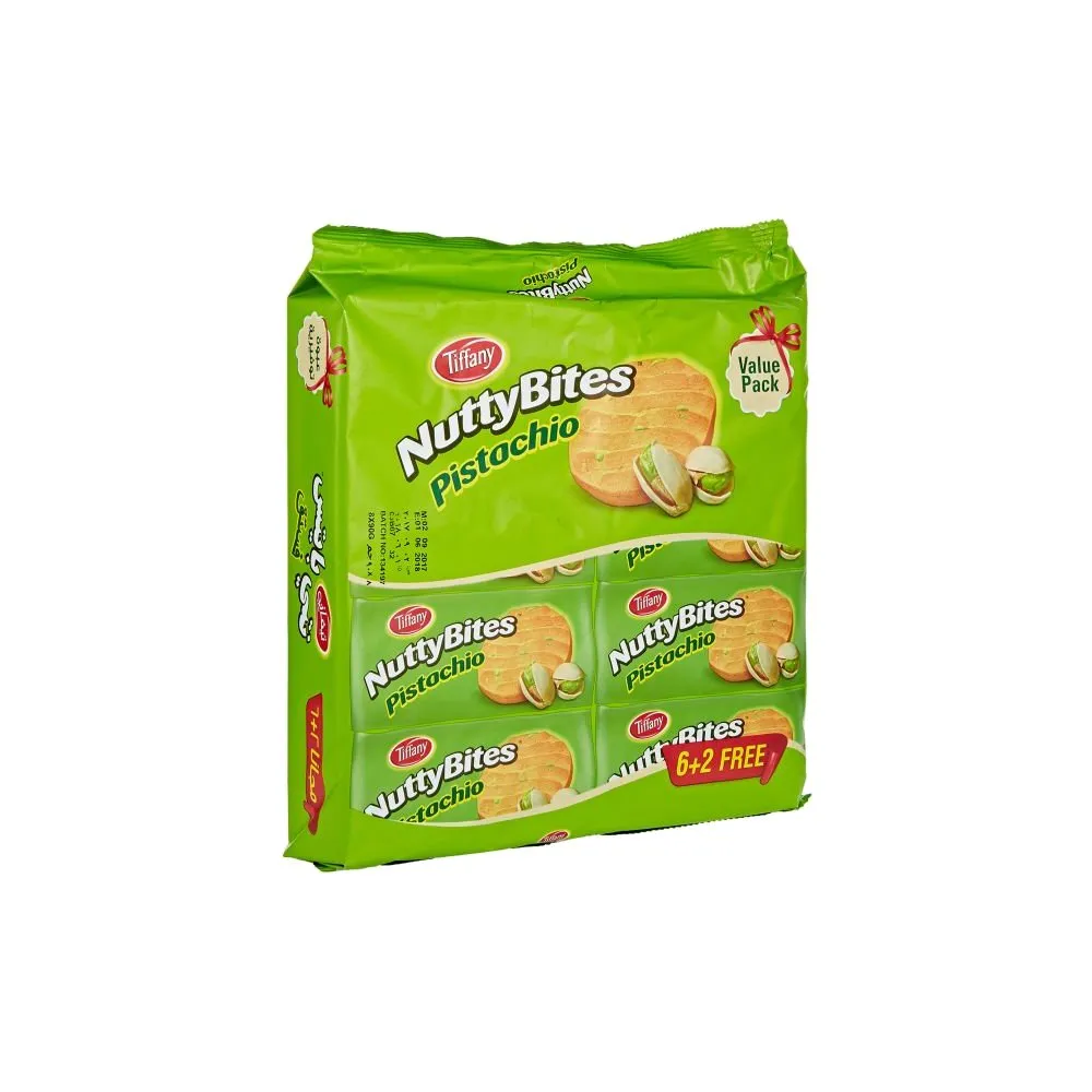 Nutty Bite Tiffany عبوة فلو بالفستق 72Gm