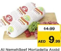 Al Nemeh Beef Mortadella Assorted