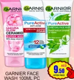 Garnier غسول الوجه ألوف