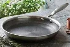 Vsnoon Stainless Steel Fry Pan