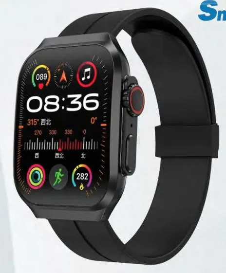 Smartberry ساعة ذكية بشاشة منحنية A63