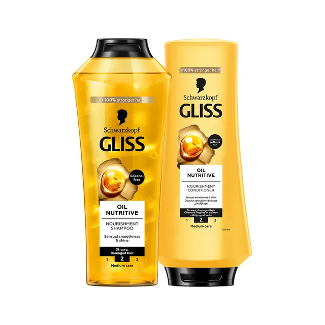 Gliss Oil Nutritive Shampoo + Conditioner