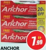 Anchor Toothpaste + Brush