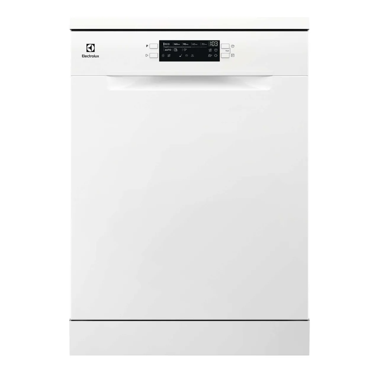 Electrolux غسالة أطباق قائمة بذاتها 13 طقم 60cm، 8 برامج، موتور انفرتر، أوتوماتيكية بالكامل مع تقنية AirDry، وبرنامج ExtraHygiene وEco، مستوى ضجيج منخفض، ESA47301SW، أبيض