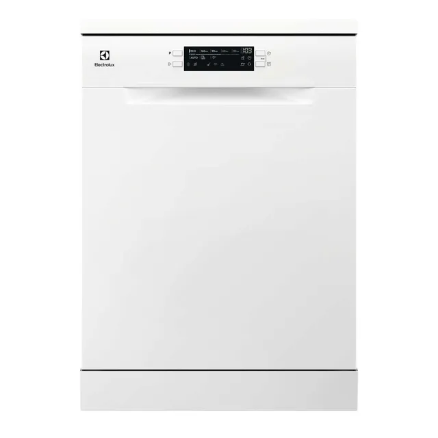 Electrolux 13 Place Settings Freestanding Dishwasher 60cm, 8 Programs, Inverter Motor, Fully Automatic with advanced AirDry Technology, ExtraHygiene and Eco Program, Low Noise Level, ESA47301SW, White