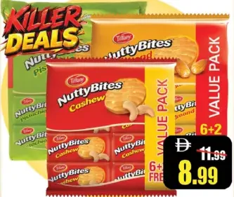 Tiffany Nutty Bites Biscuits Assorted