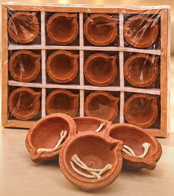 Clay Diya Assorted