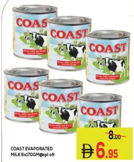 Coast Evaporated Milk