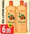 RDL Papaya Lotion