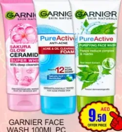 Garnier Face Wash
