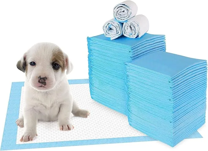 generic وسائد تدريب الجراء للكلاب 100 PACK ماصة للتبول مضادة للانزلاق ومقاومة للتسرب (100 PACK-45 * 33CM)