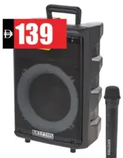 Krypton Portable Party Speaker With Mic