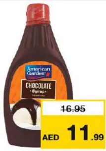 American Garden شراب الشوكولاتة امريكان جاردن